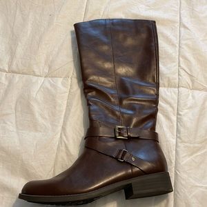 Brand new brown tall boots
